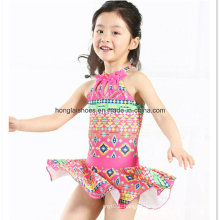 Little Girls Fashion Ruffled Swimwear
